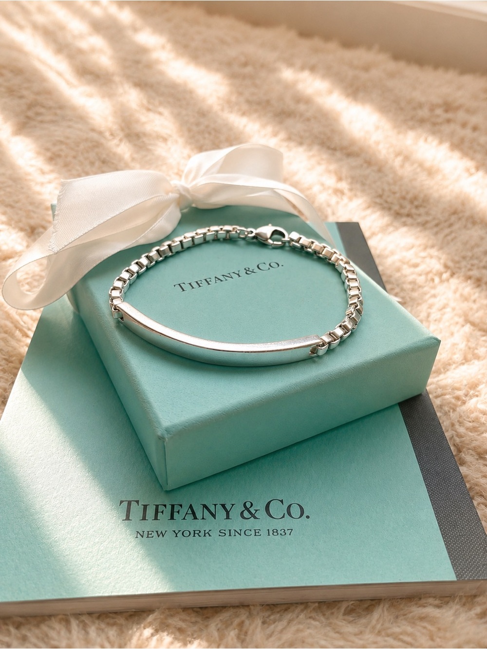 Authentic Tiffany & Co Venetian Link I.D. Bracelet